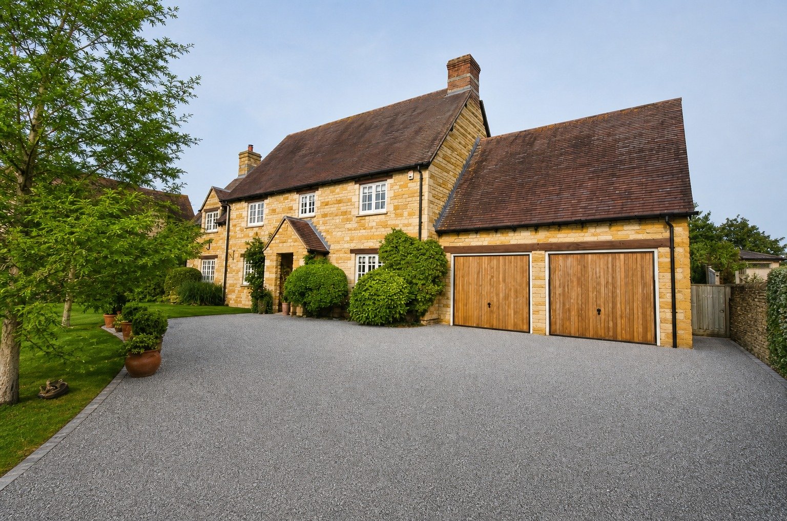 Resin-bound driveway by Given Developments
